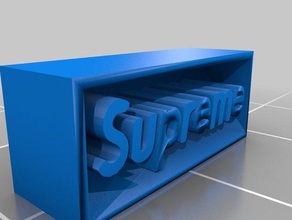 supreme ash 3d printing 3d print model - Mito3D