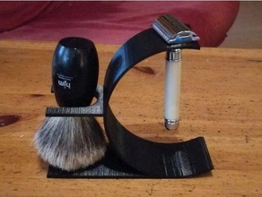 maquinilla de afeitar n cepillo pie cuarto baño la titular 3d print model - Mito3D