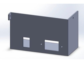 protetor de y adaptador da base dados enchufe con interruptor para fuente impresora 3d Impressoras 3d print model - Mito3D