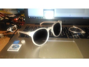 de nouvelles lunettes des 3d print model - Mito3D