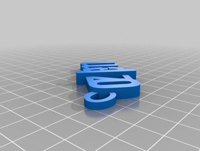 ozlem llaveros personalizado 3d print model - Mito3D
