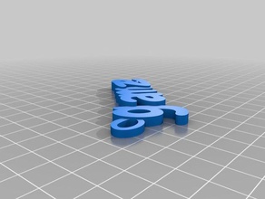 gamze llaveros personalizado 3d print model - Mito3D