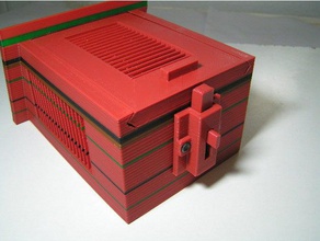 geocaching-box2 açık ve bahçe önbellek kap geocaching 3d print model - Mito3D