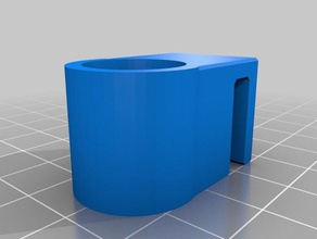 hose holder onto aquarium pets adapter 3d print model - Mito3D