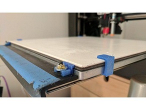 printrbot metal plus printinz plate holder 3d printer accessories 3d print model - Mito3D
