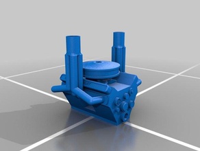 small-block-Motor Fahrzeuge Auto Autos chevy dodge Motor ford motor 3d print model - Mito3D