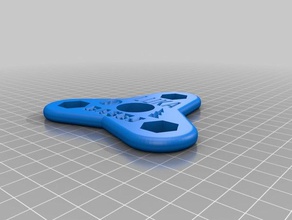 spinner rulman altıgen somunu 3d print model - Mito3D