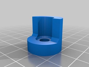 glass shelf holder replacement parts 3d print model - Mito3D