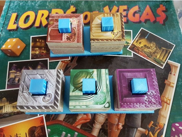 lordlar vegas karo sahibi oyuncak & oyun aksesuarları boardgames depolama 3D print model - Mito3D