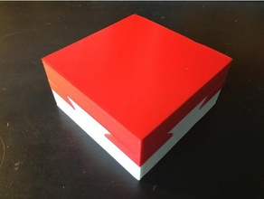 imposible de cola milano la caja puzzles puzzle cuadro rompecabezas tsugite 3d print model - Mito3D