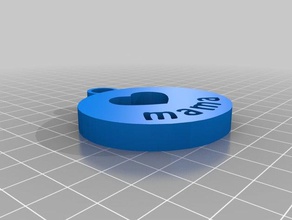 llavero mama A impressão 3d chaveiro 3d print model - Mito3D