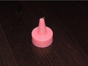 bottle pourer epoxy containers 3d smoothing cap 3d print model - Mito3D