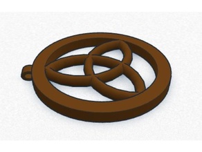 symbol jewelry 3d print model - Mito3D