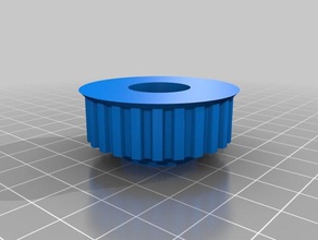 mon paramétrique personnalisé de la poulie bibliothèque - customizer optimisé pièces 3d print model - Mito3D