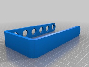 suporte da escova de dentes 6 casa banho personalizado 3d print model - Mito3D