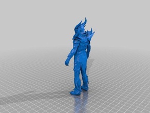 daedric full armor 3d printing tests 3d print model - Mito3D