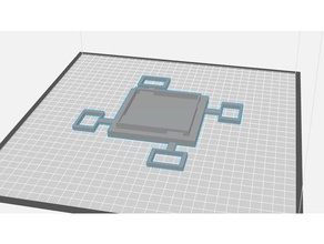 Druck-pad littlebits Die 3d-Drucker wenig bits 3d print model - Mito3D