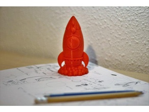 astroprint rocket 3d printer calibration & stress testing printing tests finetuning space test 3d print model - Mito3D