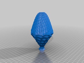 huevo de dragón matemáticas art personalizado 3d print model - Mito3D