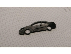 astra h twintop keychain automotive 3d print model - Mito3D