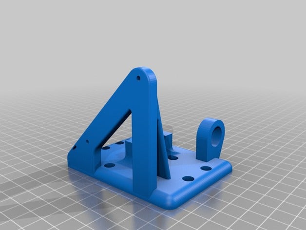 anet a8 e3d v6 transport bowden mont 13mm x -7 z-5 final L'imprimante 3d de pièces personnalisé 3D print model - Mito3D