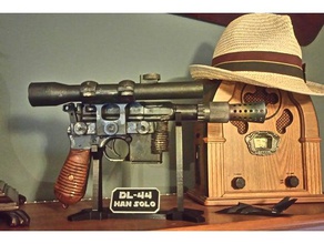 pochi stand corretto pistola oggetti di scena 3d print model - Mito3D