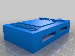 d32 suporte de bateria-game boy-rhs k8 A impressão 3d da bateria educação game boy 3d print model - Mito3D