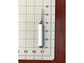 dangerfield praxis 023 lock pick handle tool holders & boxes lockpicking lockpick 3d print model - Mito3D