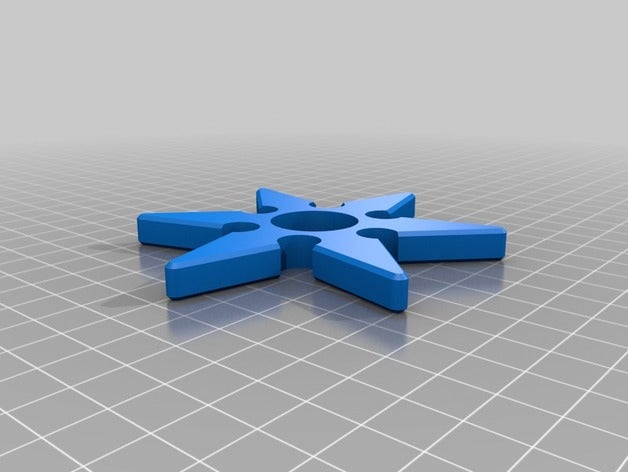 ninja spinner araçlar fidget el 3D print model - Mito3D