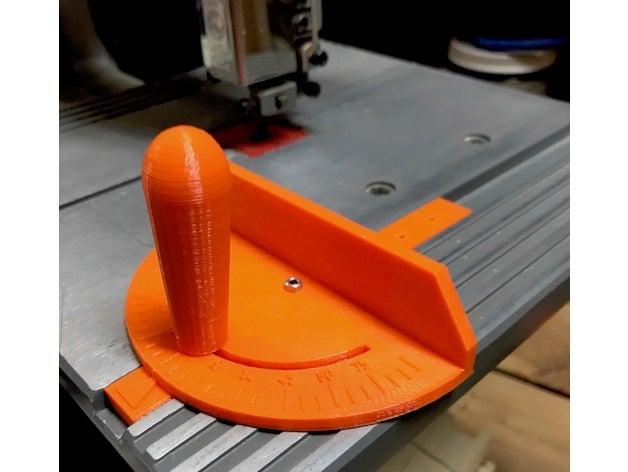 ryobi 900 band saw mitre gauge parts bandsaw 3D print model - Mito3D