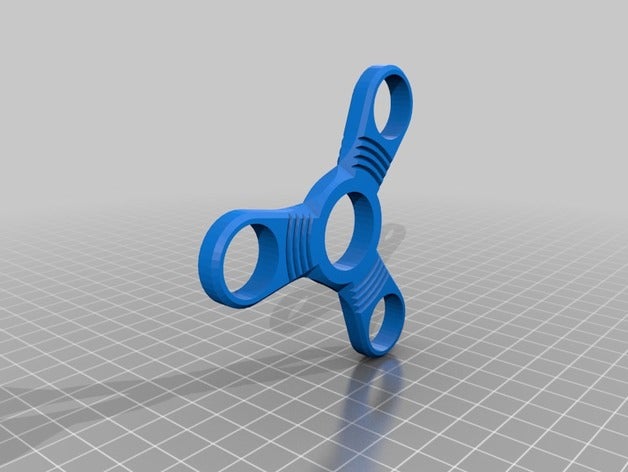 imán fidget spinner a01 fidgetspinner mano 3D print model - Mito3D