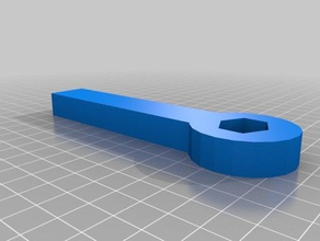 19 mm chiave a brugola La stampa 3d 3d print model - Mito3D