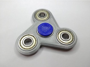 3 planet spinner toy & game accessories fidget fidget-toy fidgetspinner hand spinning toys 3d print model - Mito3D