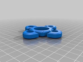 4 rodamientos fresco fidget spinner juguetes mecánicos personalizado rodamiento 3d print model - Mito3D