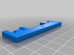 tush clips L'impression 3d esun pla pro la bobine support de montage rouleau ultimate 3d print model - Mito3D
