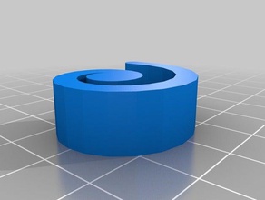 Spirale math kundengebundene 3d print model - Mito3D