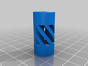 acoplamiento de 3mm 5mm flexible filamento máquina herramientas personalizado 3d print model - Mito3D