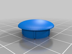 meine angepasste Rohr-end-Kappe diy kundengebundene 3d print model - Mito3D