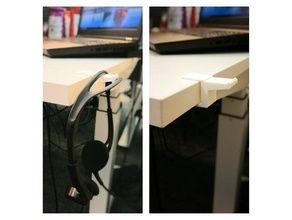 martela soporte para auriculares de la oficina auricular titular organización 3d print model - Mito3D