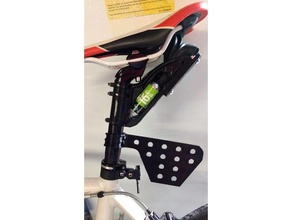 triathlon - bike number flag mount sport & outdoors holder 3d print model - Mito3D