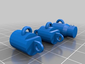 articulação do dedo 100 A impressão 3d 3d print model - Mito3D