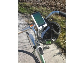 padfone 2 microsoft usb-pil bisiklet monte edin spor ve açık hava 3d print model - Mito3D