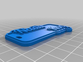 nadir chaveiros personalizado 3d print model - Mito3D