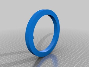cilindro labirinto quebra-cabeças anel 3d print model - Mito3D