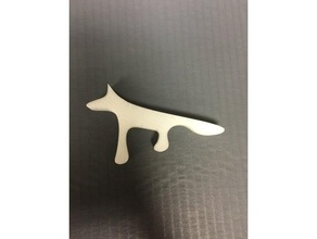 20 fox 3d baskı 3d print model - Mito3D