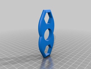 2 perna fidget giratório mecânico de brinquedos brinquedo 3d print model - Mito3D