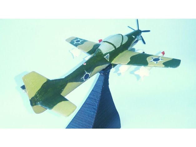 a-29 airplane emb 314 super tucano avi o fab scans & replicas 3D print model - Mito3D