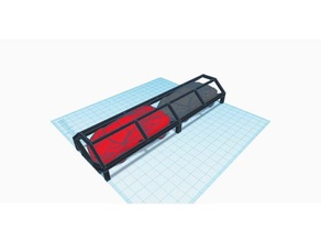 copia lamborghini rojo negro de la ingeniería 3d print model - Mito3D
