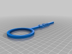 il mio personalizzato bolla bacchetta targhetta collin giochi e giocattoli su misura 3d print model - Mito3D