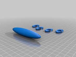 Wissenschaft Haken Sperrung 3d-drucken 3d print model - Mito3D
